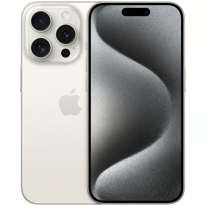 iPhone 15 Pro 128GB Titanio Blanco Reacondicionado - Grado B