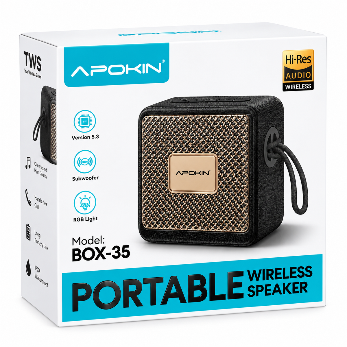 Altavoz Bluetooth Portátil Premium