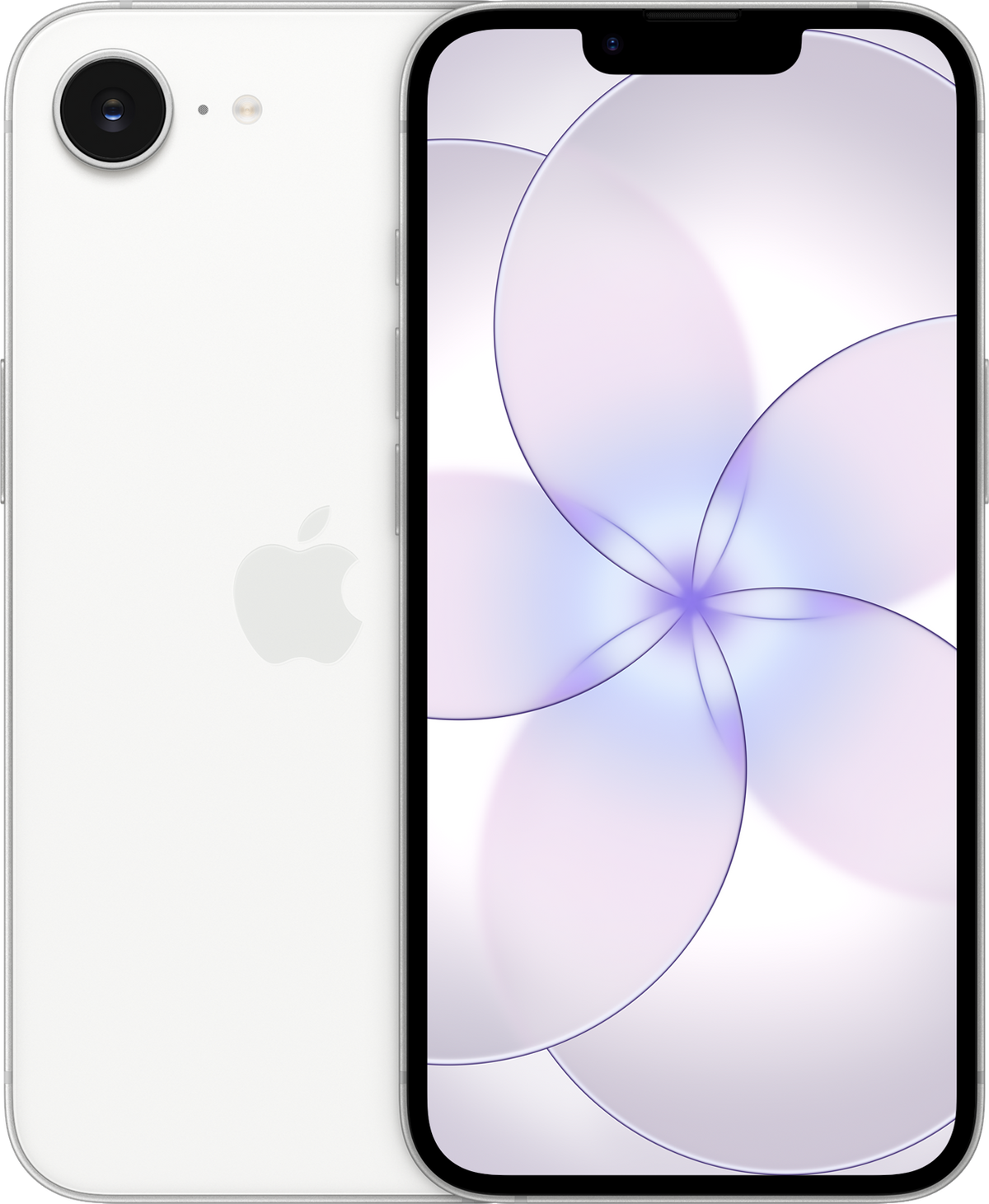 iPhone 17e sobre fondo blanco