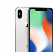 iPhone X reacondicionado TodoRepPhone sobre fondo blanco