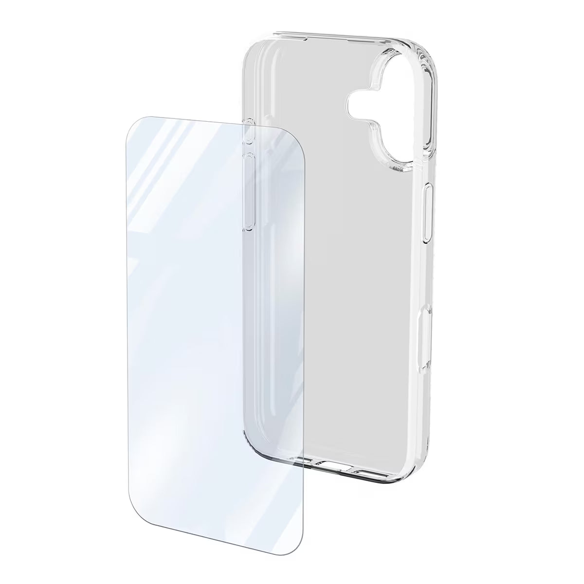 Pack Funda de Silicona + Protector de Pantalla para iPhone